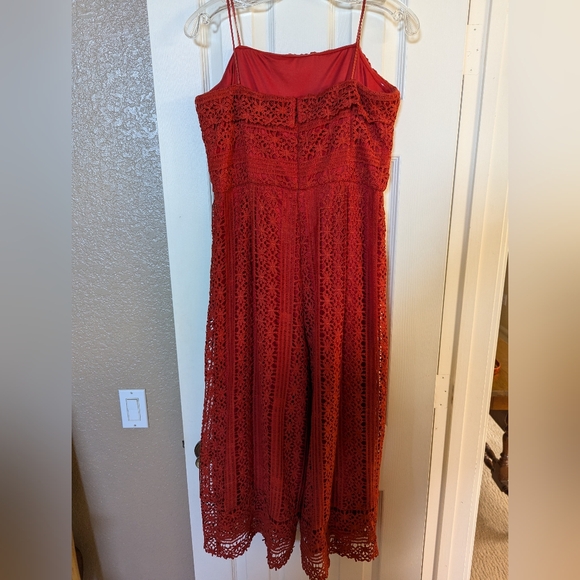 Anthro Greylin Crochet Flower Jumpsuit - Picture 4 of 6